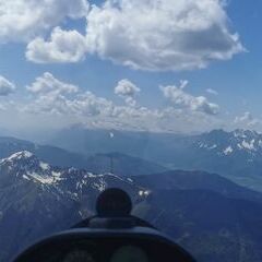 Flugwegposition um 12:47:59: Aufgenommen in der Nähe von Oppenberg, 8786, Österreich in 2357 Meter